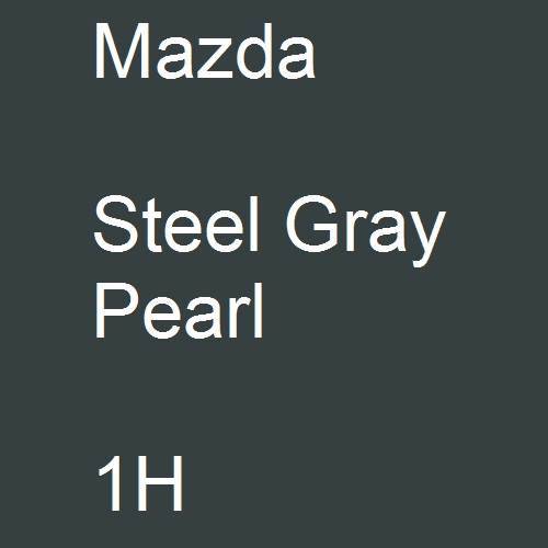 Mazda, Steel Gray Pearl, 1H.